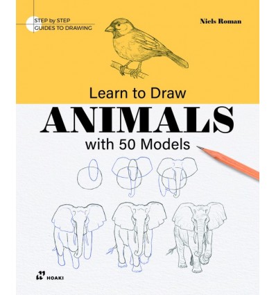 LEARN TO DRAW ANIMALS WITH 50 MODELS