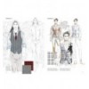 FIGURINES DE MODE ET DE STYLISME POUR LA MODE MASCULINE